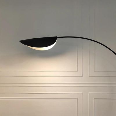 Curved LED Pole Reading Lamp