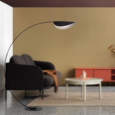 Curved LED Pole Reading Lamp