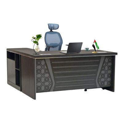 Waltham Workstation Office Table – 180 cm Coffee