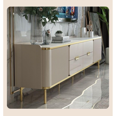 Tv Units for Living room with Storage Space Drawers - 200cm