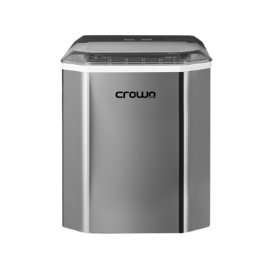 Crownline IM-411 Portable Ice Maker, 12kg/24Hrs, 9-Bullet Ice/6 mins. with Carry Handle