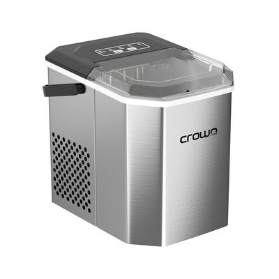 Crownline IM-411 Portable Ice Maker, 12kg/24Hrs, 9-Bullet Ice/6 mins. with Carry Handle