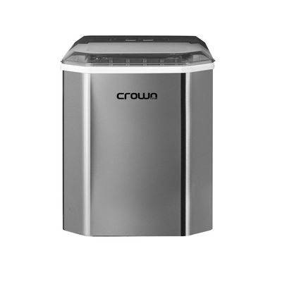 Crownline IM-411 Portable Ice Maker, 12kg/24Hrs, 9-Bullet Ice/6 mins. with Carry Handle