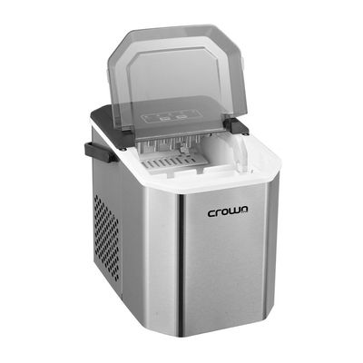 Crownline IM-411 Portable Ice Maker, 12kg/24Hrs, 9-Bullet Ice/6 mins. with Carry Handle