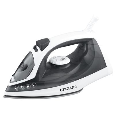 Crownline SI-407 | 1800W Steam Dry & Steam Iron with Ceramic Soleplate and Advanced Steam Functions