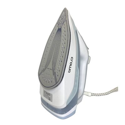 Crownline SI-408 | 2600W Steam Dry & Steam Iron with Ceramic Soleplate and Advanced Steam Functions