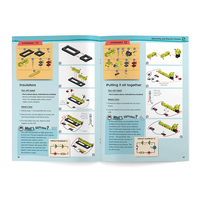 Thames & Kosmos Easy Electric Circuits Kit - STEM Educational Electronics Toy for Kids, Learn Basic Circuitry and Hands-On Educational Toy