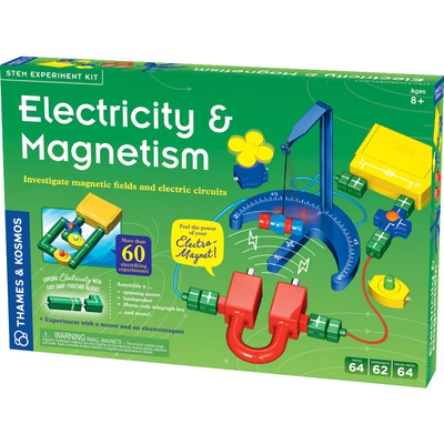 Thames & Kosmos Electricity & Magnetism Science Kit: To Build Circuits, Make Lights Glow and Educational Physics Toy