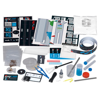 Thames & Kosmos Spy Labs Master Detective Toolkit - Investigative Science Kit for Kids, Spy Gadgets, Educational STEM Toy