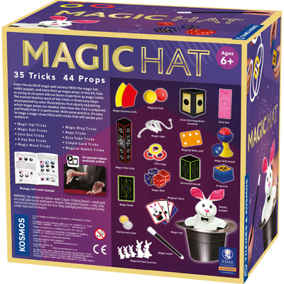 Thames & Kosmos Magic Hat - Interactive Magic Tricks Kit for Kids, Educational STEM Toy