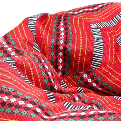 Luxe Decora Majlis Bean Bag | Premium Traditional Arabic Design | Soft Fabric | Filled with Polystyrene Beads | Comfortable Seating | Washable Cover | Kids & Adult Sizes (X-Large)