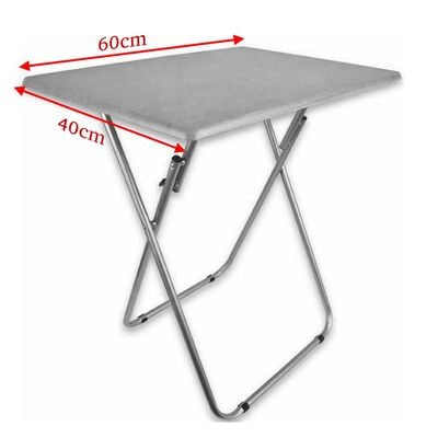 Maple Home Plastic Folding Table  Portable Trestle Table Wooden Finish Multi-purpose Carry Handle Lightweight Dining Living Office Camp Picnic Party Beach Event Furniture 40*60cm