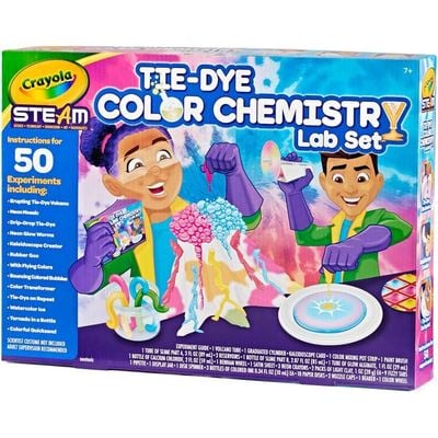 Crayola Tie Dye Color Chemistry: Kid-friendly tie dye - Colorful dye experiments