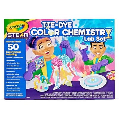 Crayola Tie Dye Color Chemistry: Kid-friendly tie dye - Colorful dye experiments