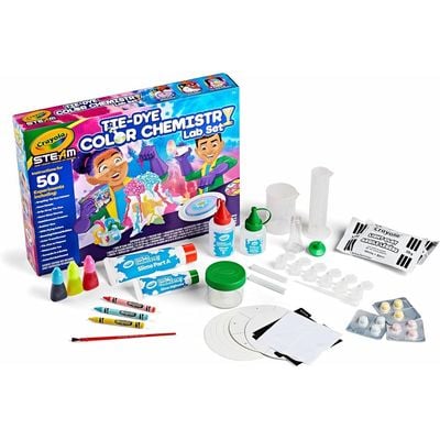 Crayola Tie Dye Color Chemistry: Kid-friendly tie dye - Colorful dye experiments