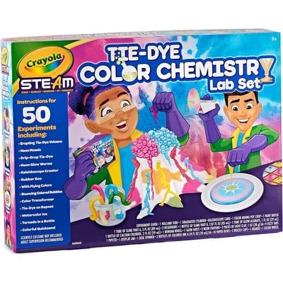 Crayola Tie Dye Color Chemistry: Kid-friendly tie dye - Colorful dye experiments