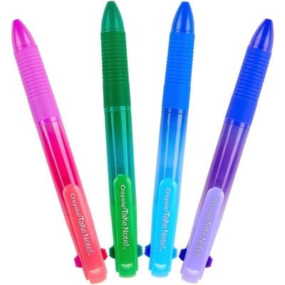 Crayola Ombre Gel Pens: Coloring pens - Art supplies for kids - Smooth gel ink pens - Vibrant colors Pack of 4