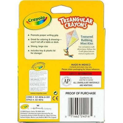 Crayola 16 Ct. Triangular Crayons