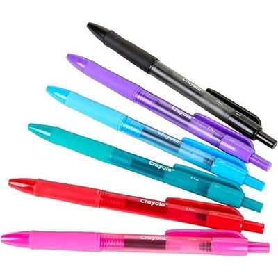 Crayola 6 Count Take Note! Washable Gel Pens