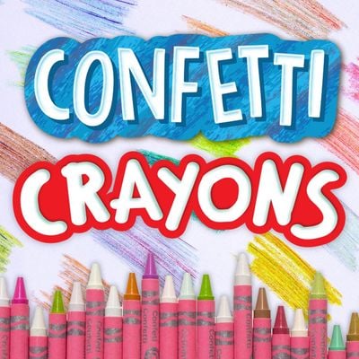 Crayola Confetti Crayons Pack of 24