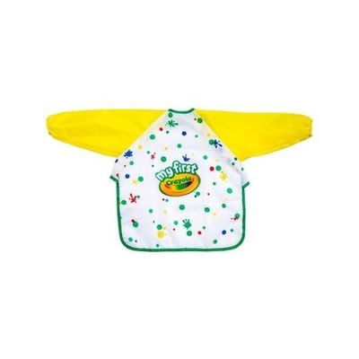 Crayola Art Smock for Toddlers, Small Waterproof Bib