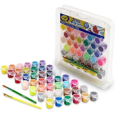 Crayola 42 Washable Paint Pots set