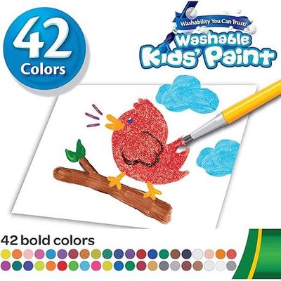 Crayola 42 Washable Paint Pots set