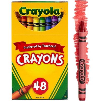 Crayola 48 Pieces Crayons Non-Peggable