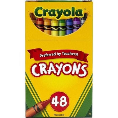 Crayola 48 Pieces Crayons Non-Peggable