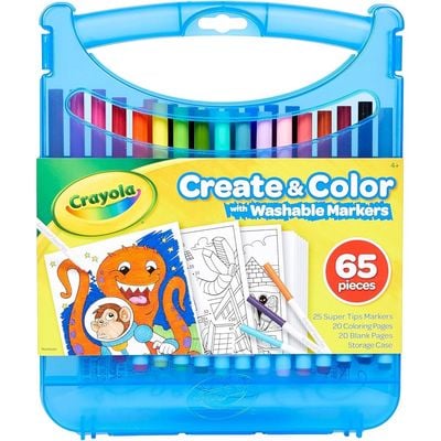 Crayola Create & Color Super Tips Kit