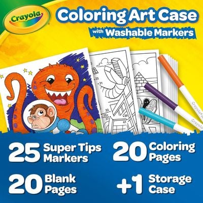 Crayola Create & Color Super Tips Kit