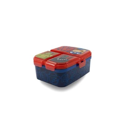 Stor XL Multi Compartment Rectangular Sandwich Box Avengers Invincible Force : Lunch Box - School lunch essentials - Kids' lunch container - Character-themed lunchbox