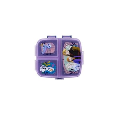 Stor XL Multi Compartment Rectangular Sandwich Box Frozen Trust The Journey : Lunch Box - School lunch essentials - Kids' lunch container - Character-themed lunchbox