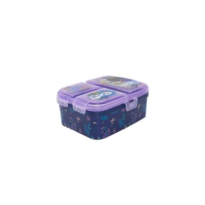 Stor XL Multi Compartment Rectangular Sandwich Box Frozen Trust The Journey : Lunch Box - School lunch essentials - Kids' lunch container - Character-themed lunchbox