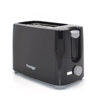 Prestige Toaster 2 Slice Bread  | Toaster Machine with 7 Settings Adjustable Browning Control | Cancel Function | Removable Crumb Tray | Automatic Pop Up - 700w Black PR81534