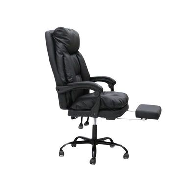 Corjan Swivel High Back Office Chair - Black
