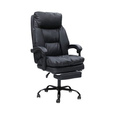 Corjan Swivel High Back Office Chair - Black
