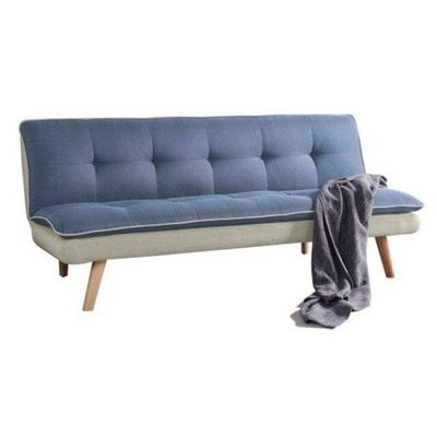 Sarantino 3 Seater Sofa Bed - Blue - Sofa Cum Bed