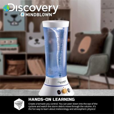 Discovery Mindblown Toy Tornado Lab 5 Speed Cyclone Controller: STEM Toy - Science Kit - Educational Toy - Hands-on Learning - Discovery and Exploration