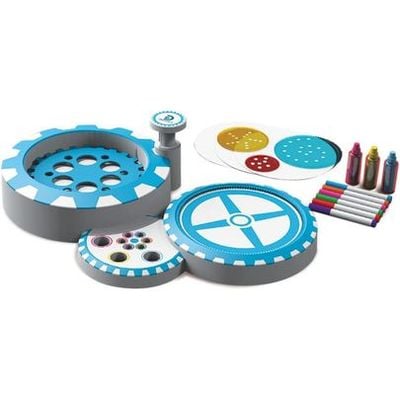 Discovery Kids Color Creations Dip & Spin Art Maker Set : Creative Toy - Hands-on Learning - Artistic Expression