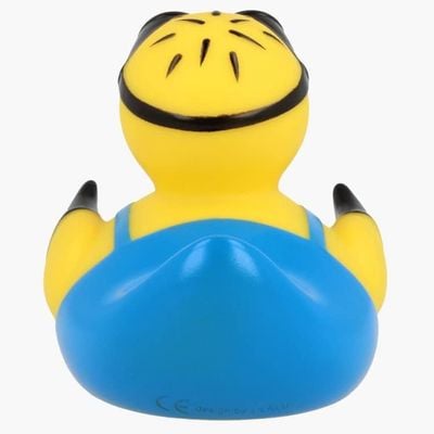 Lilalu Bath Toy Duck Yellow : Bath time fun - Kids bath toy - Themed duck - Floating toy - Water-friendly toy