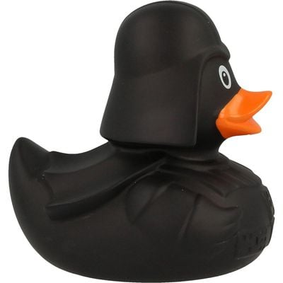 Lilalu Bath Toy Black Star Duck Black : Bath time fun - Kids bath toy - Themed duck - Floating toy - Water-friendly toy