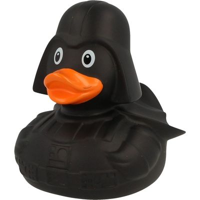 Lilalu Bath Toy Black Star Duck Black : Bath time fun - Kids bath toy - Themed duck - Floating toy - Water-friendly toy