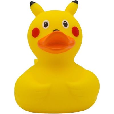 Lilalu Piku Rubber Duck Small : Bath time fun - Kids bath toy - Themed duck - Floating toy - Water-friendly toy