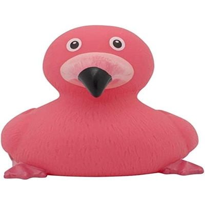 Lilalu Bath Toy Flaming Duck Pink : Bath time fun - Kids bath toy - Themed duck - Floating toy - Water-friendly toy