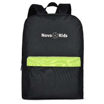 Nova Kids 17Inch/18L  School Bag - Black