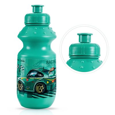 Nova Kids Lunch Box and Water Bottle With Lunch Bag - Racing Green