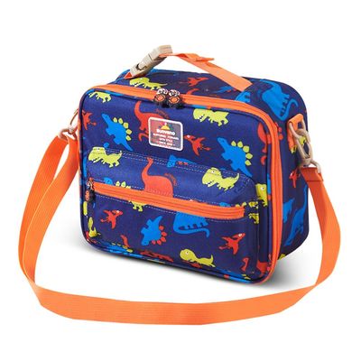 Sunveno Lunch Bag w/ shoulder Strap - Dino Blue