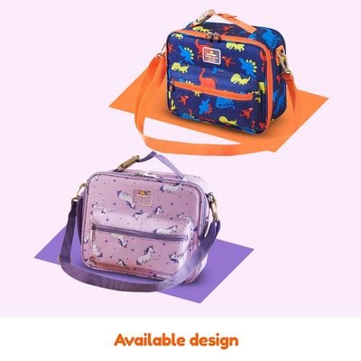 Sunveno Lunch Bag  w/ shoulder Strap - Unicorn Purple