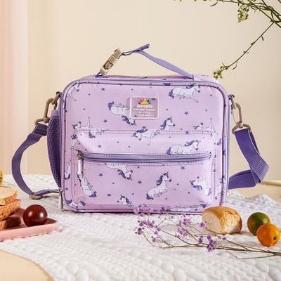 Sunveno Lunch Bag  w/ shoulder Strap - Unicorn Purple